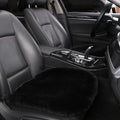 Beige Sheepskin Auto Front Seat Cushion Car Seat Cover R44352