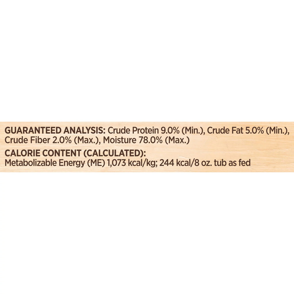 8 Oz. Tub Pack Of 8 Wet Dog Food U585397