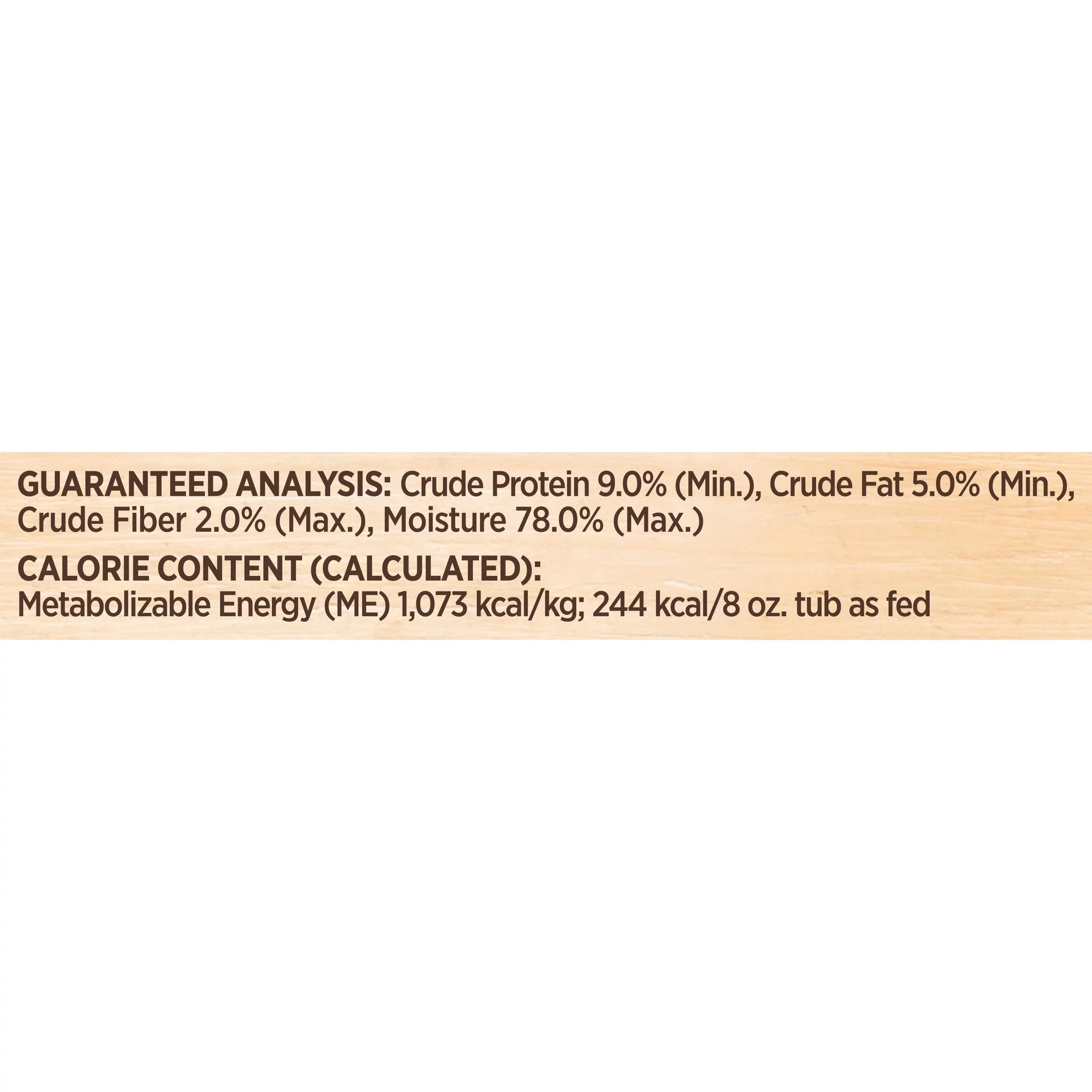 8 Oz. Tub Pack Of 8 Wet Dog Food U585397