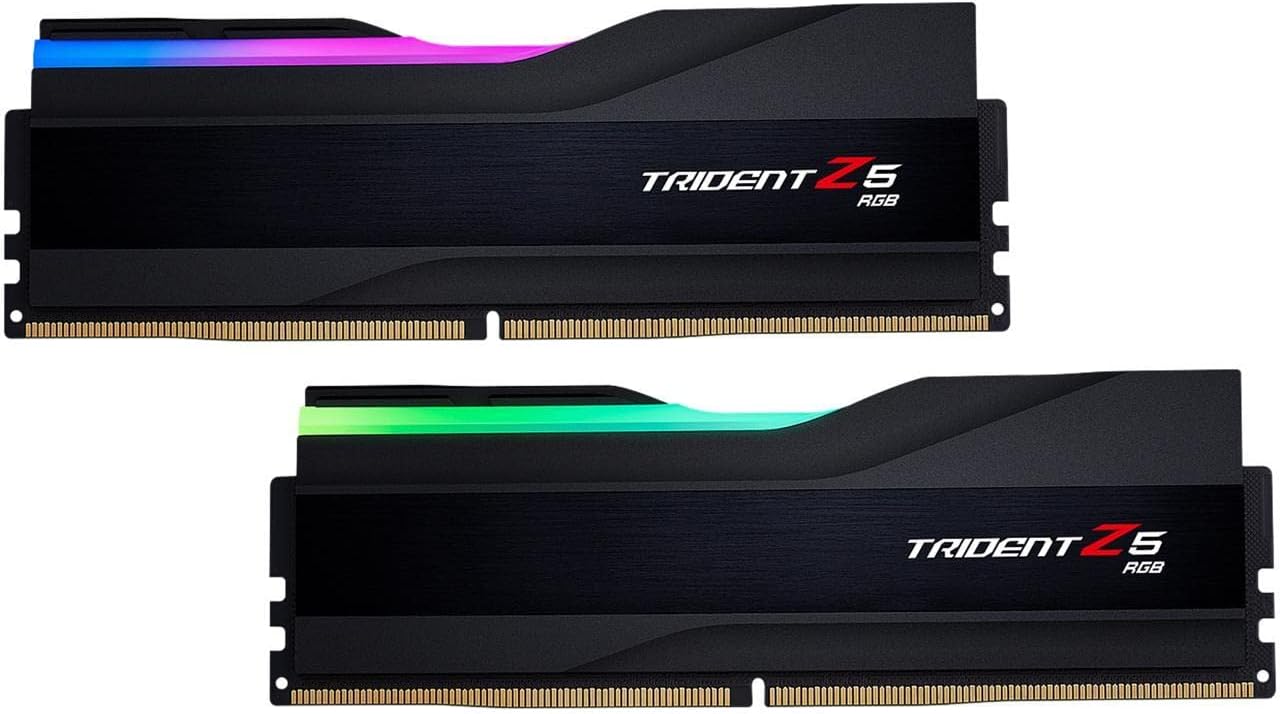 DDR5 RAM 32GB (2x16GB) 5600MT/s CL28-34-34-89 Matte Black Desktop Computer Memory P6243