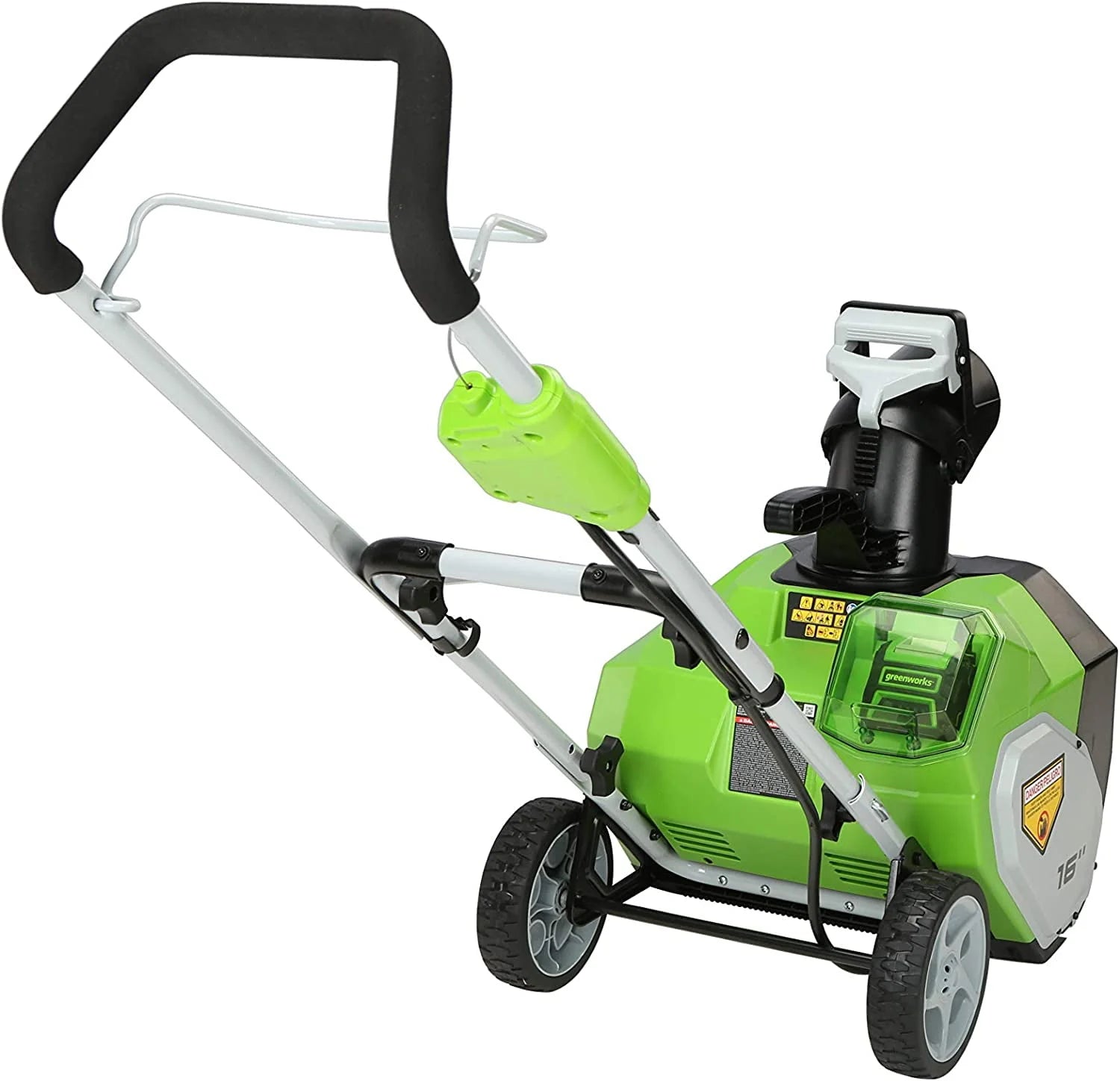 40V 16 Cordless Snow Thrower with 5Ah Battery and Charger F674