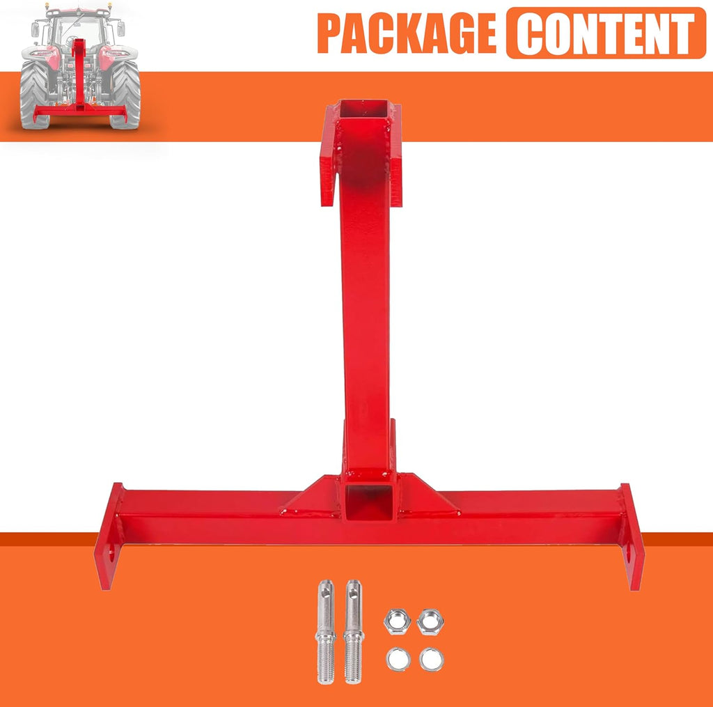 Red Towing Hitch N828674