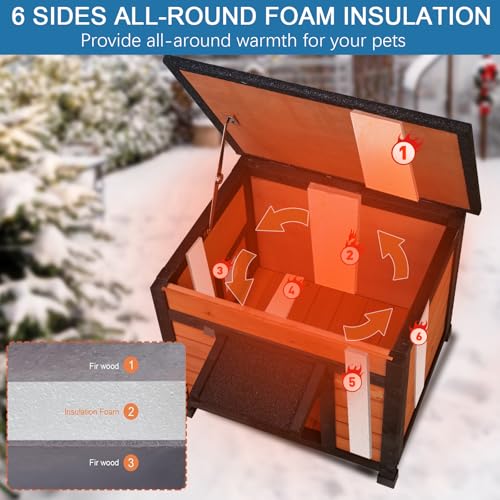Weatherproof Outdoor Cat House N545