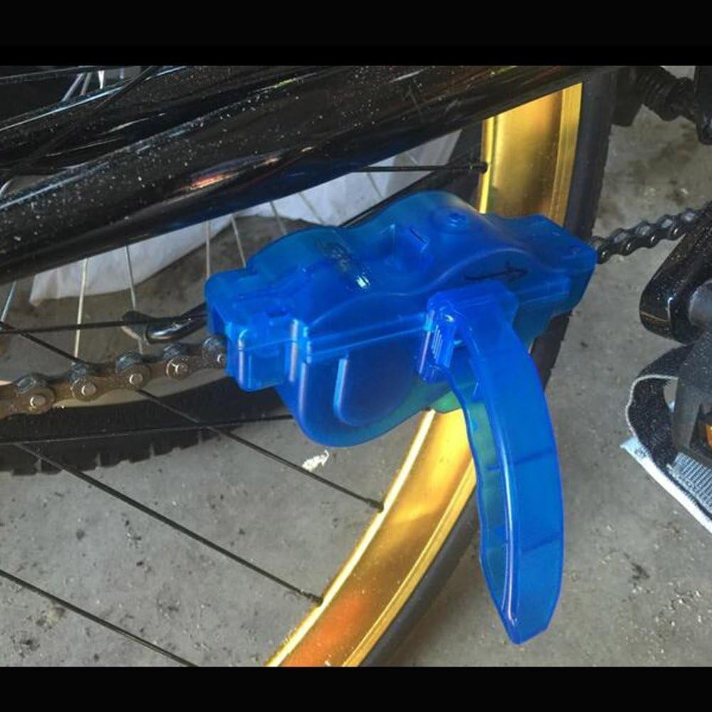 Bike Chain Scrubber Chain Brush Gear Cleaner Bicycle Clean Tool Set N948