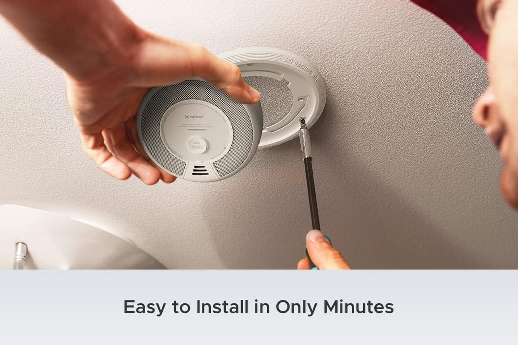 Pack of 3 Wireless Interconnected Smoke and Carbon Monoxide Detector P3663