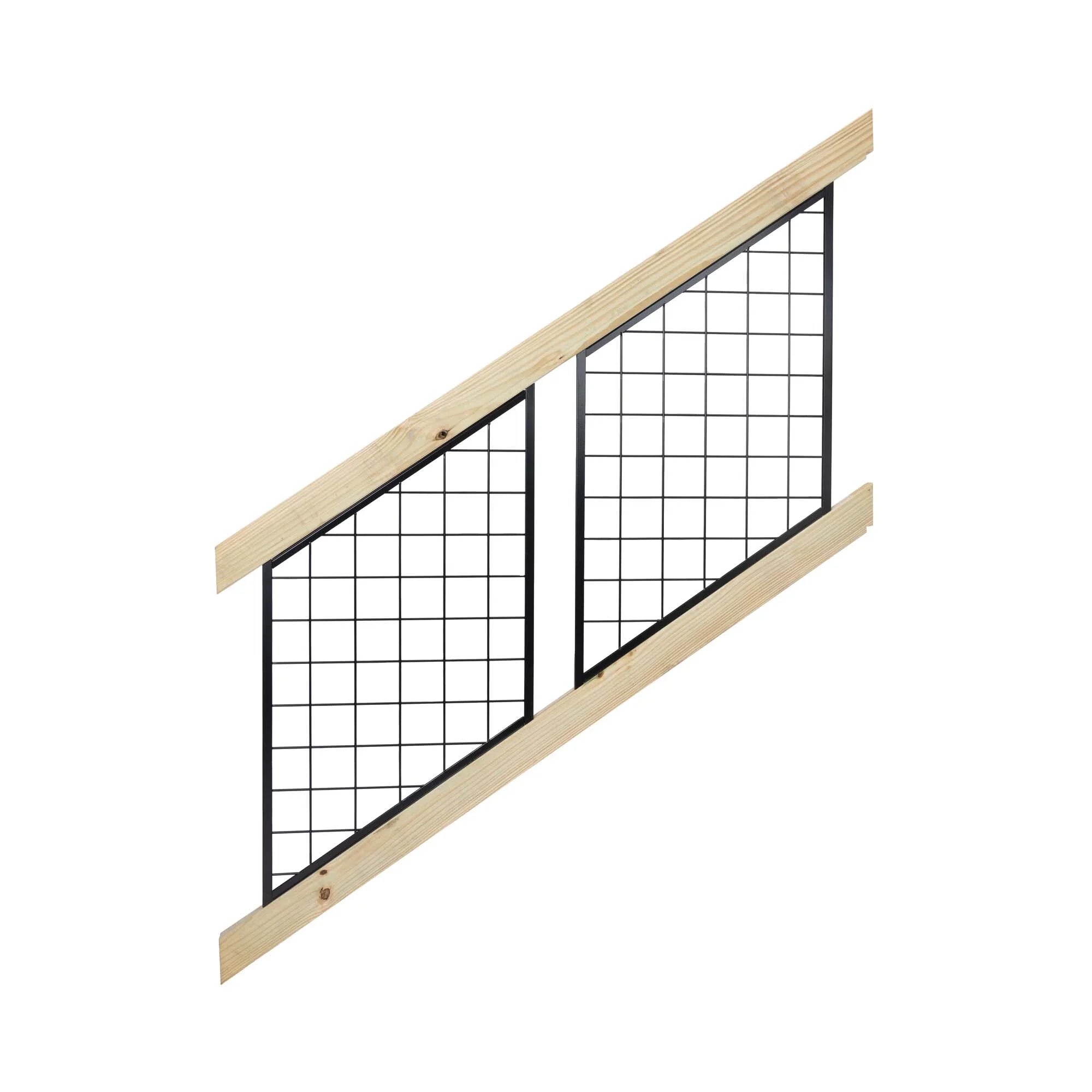 Black Hog Wire Stair Railing Kit M25941
