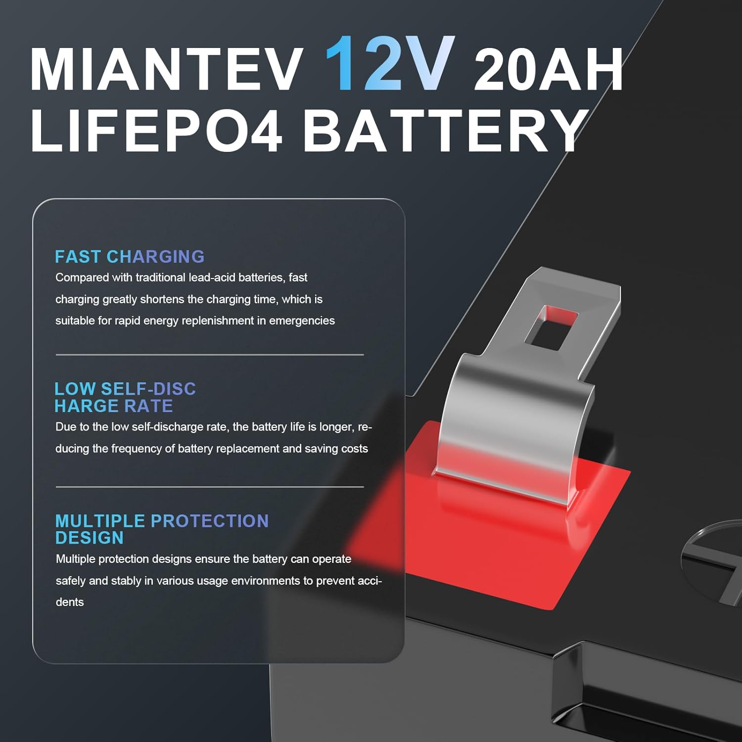 12V 20Ah Lifepo4 Battery Z380746