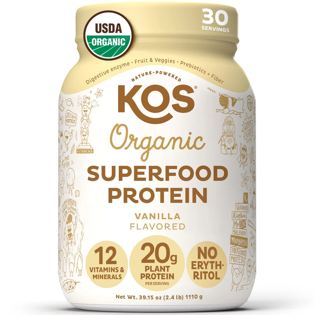 Vanilla Vegan Protein Powder, 30 Servings F28667