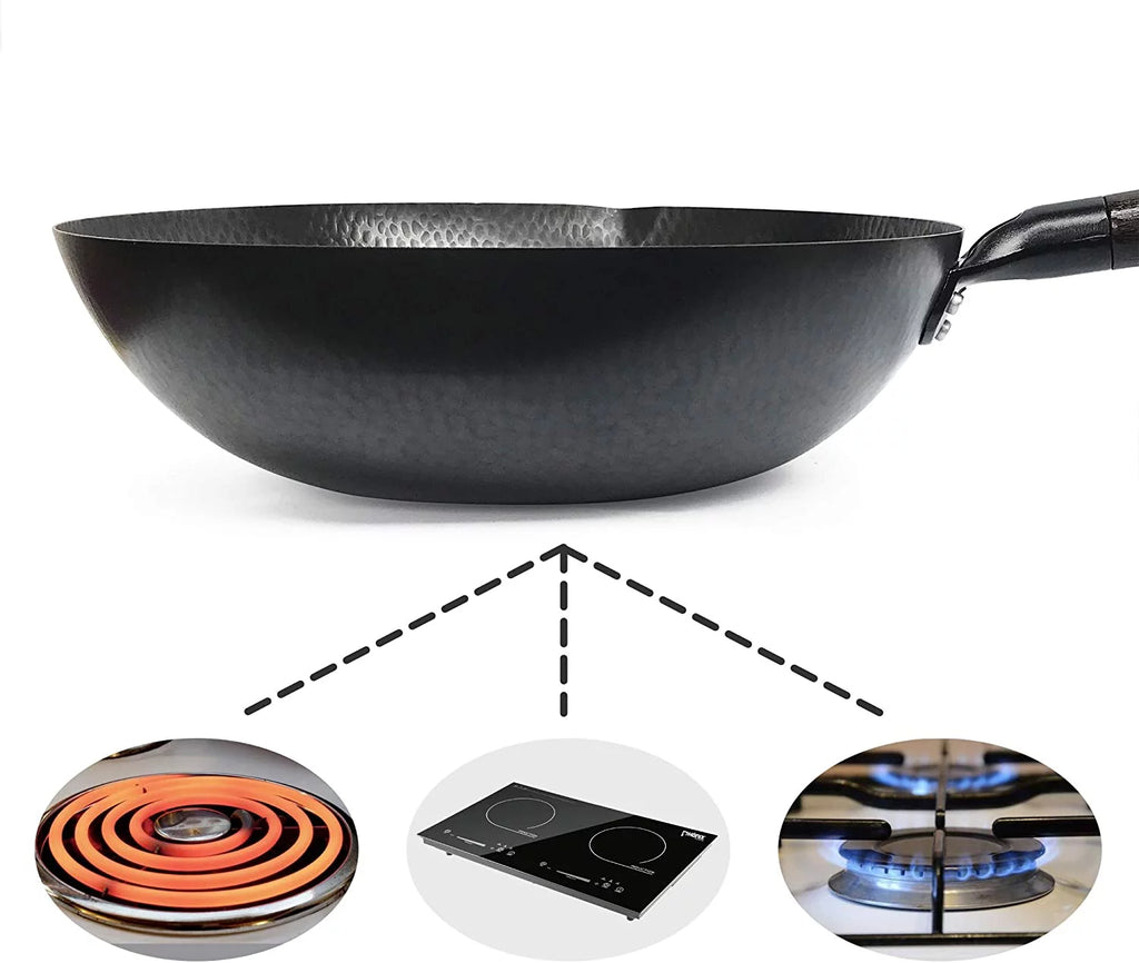 Carbon Steel Wok Z5683