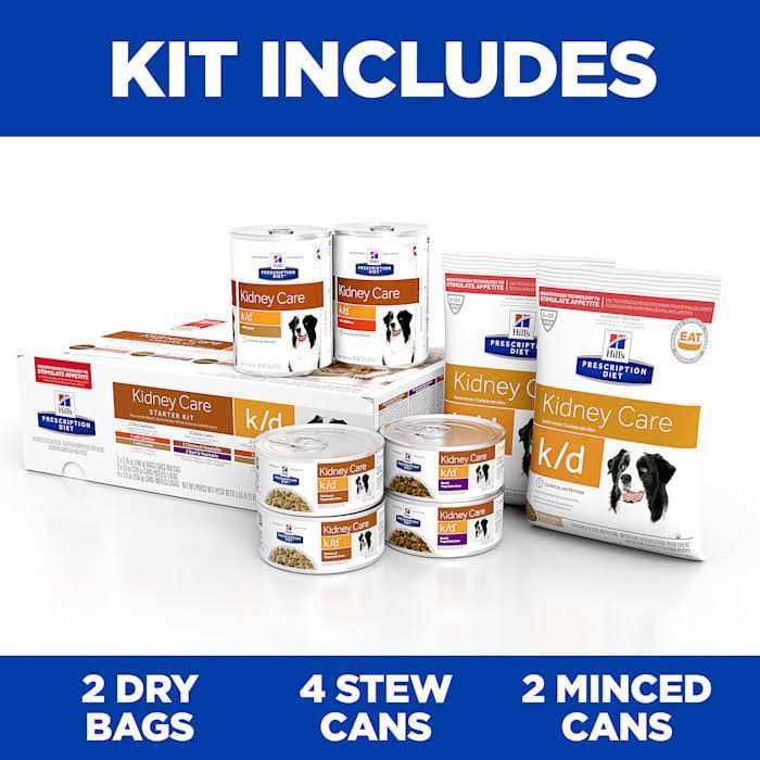 Kidney Care Starter Kit Variety Pack Dog Food J4396