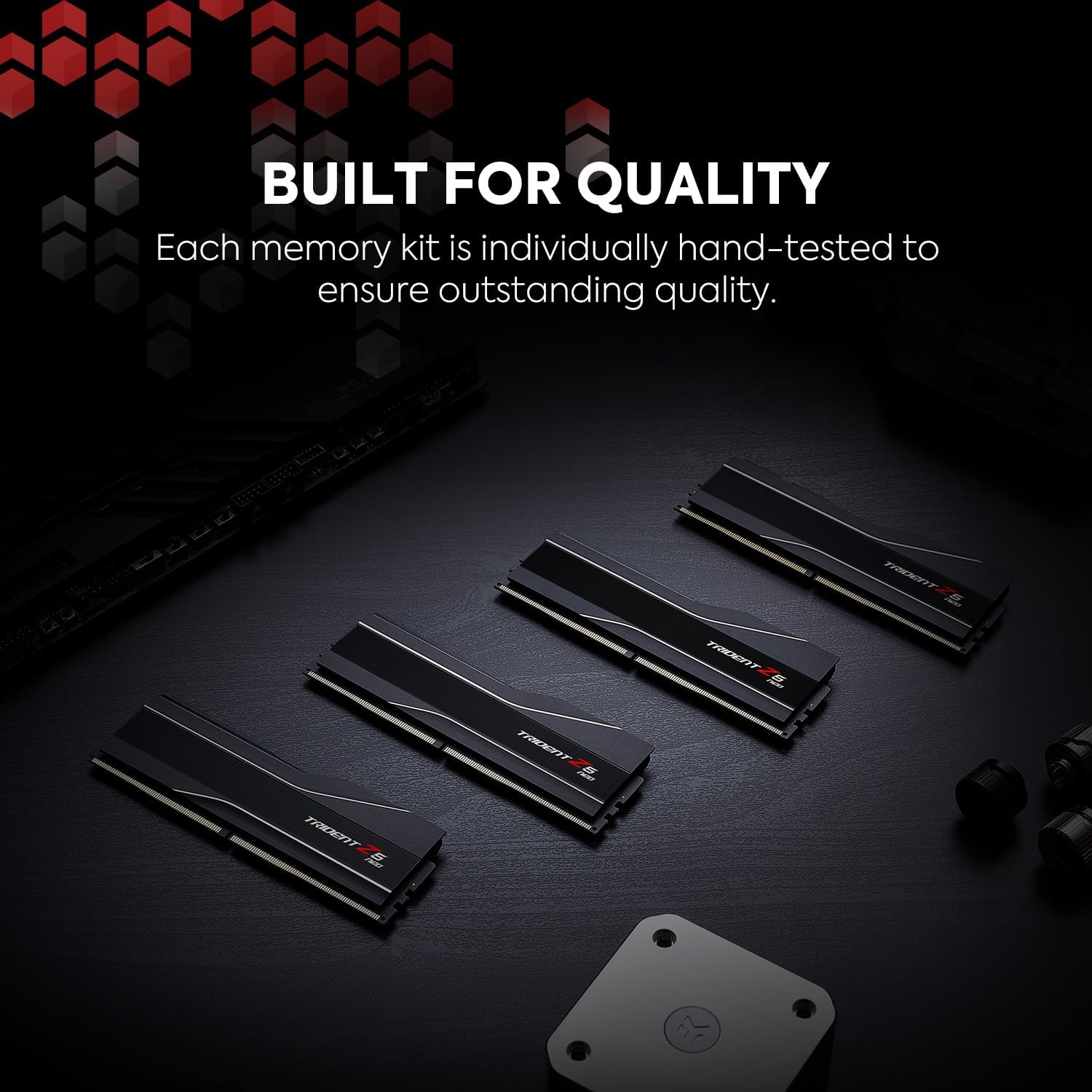 64GB (2x32GB) DDR5 6000MT/s CL30 Desktop Computer Memory UDIMM Matte Black P255580