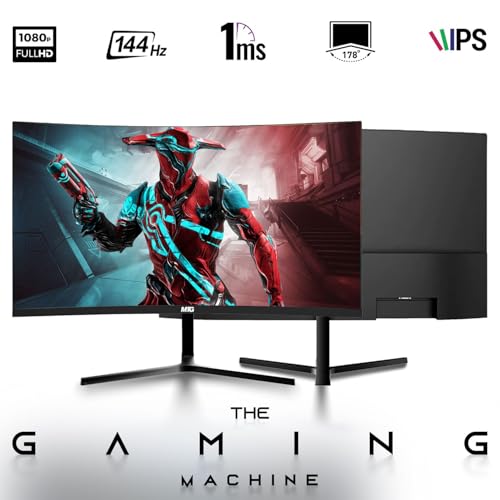 Core i7 32GB RAM 1TB SSD 27 inch Curved Monitor RTX 3060 Gaming Desktop PC Bundle U26591