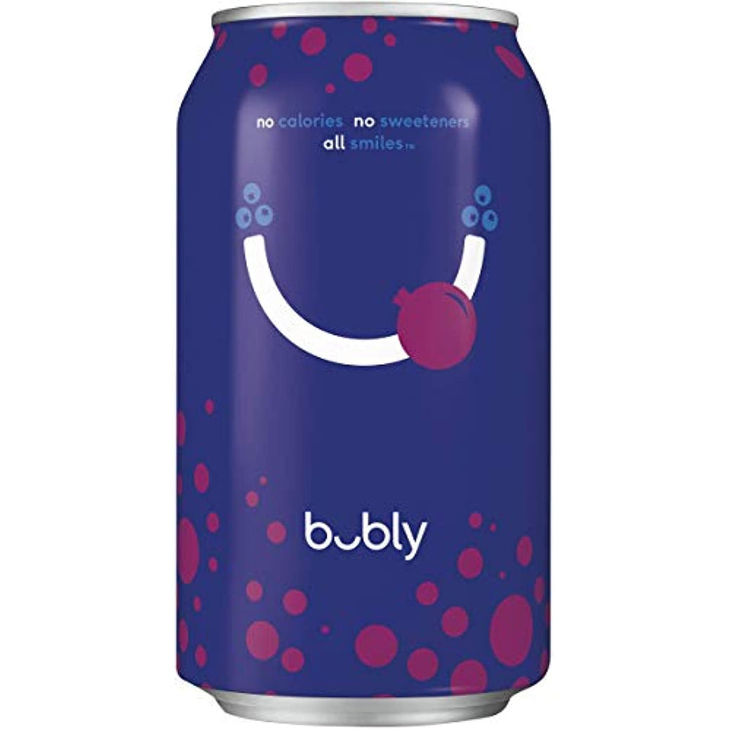 18 Count 12 Fl Oz Blueberry Pomegranate Sparkling Water P67068