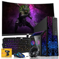 Core i7 32GB RAM 1TB SSD 27 inch Curved Monitor RTX 3060 Gaming Desktop PC Bundle U26591