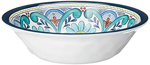 12 Piece Multicolored Melamine Dinnerware Set P18706