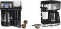 12c Coffee Maker, Single Serve & 12 Cup, Compatible with K-Cup Pods or Grounds K193