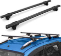 Black Adjustable Aero Aluminum Roof Rack Cross Bars C301