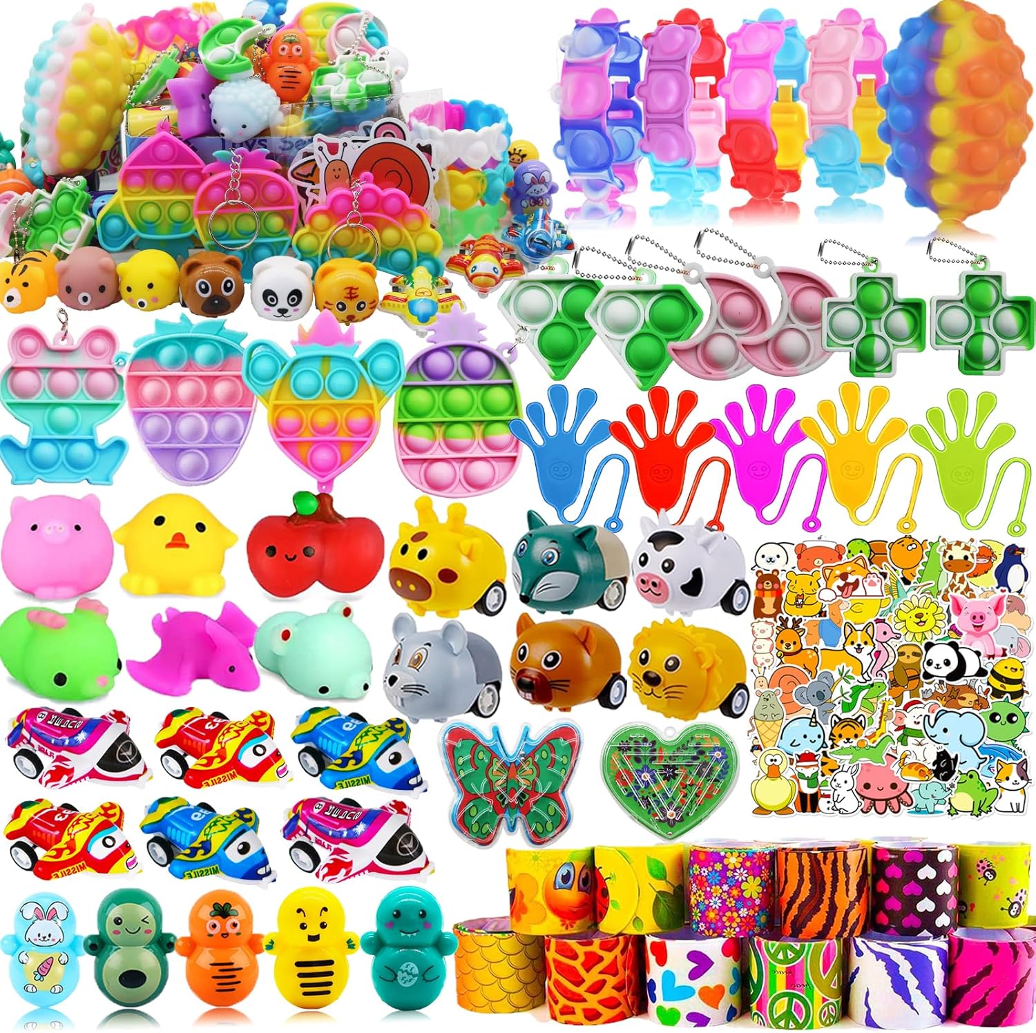 105 Pcs Pop Party Favors A95548