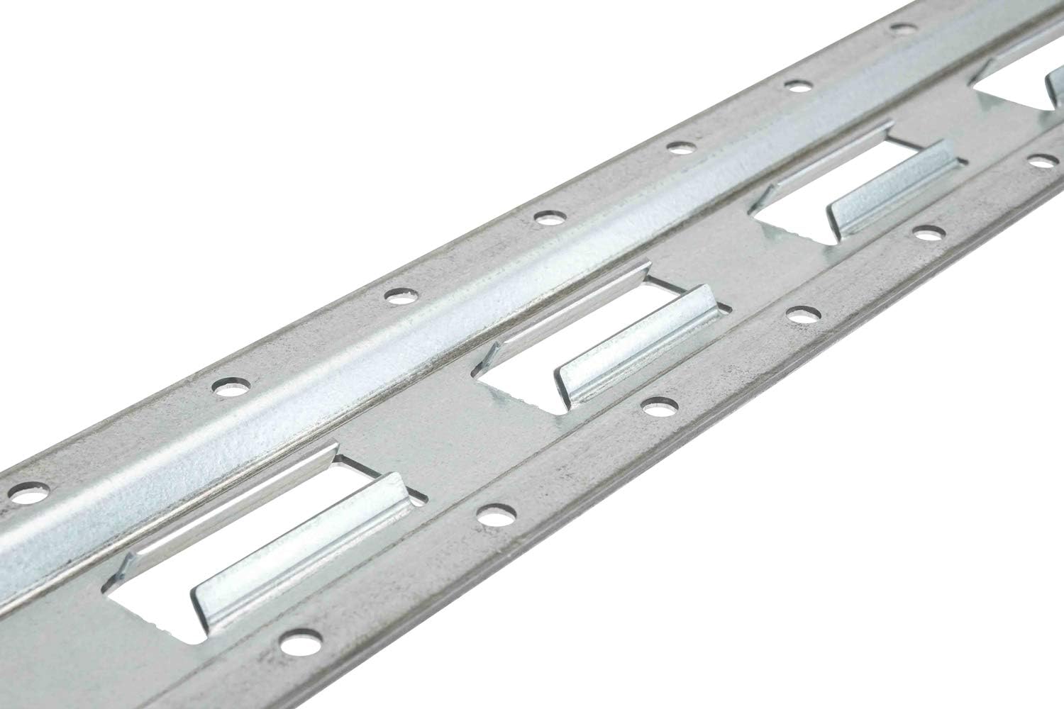 4 Pack 5' Vertical Galvanized Steel Bolt-On Tie-Down Rail Q37928