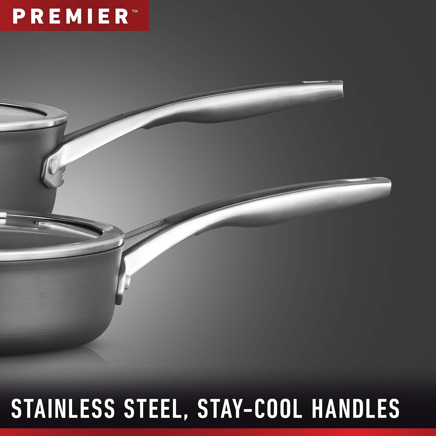 Hard-Anodized Nonstick 10-Inch and 12-Inch Fry Pan Combo J5431