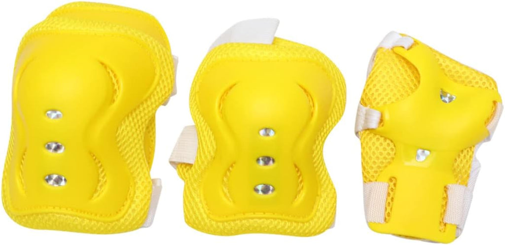 18 pcs Set Elbow Pads Knee Protector Wrist Guards Protective Gear Q984633