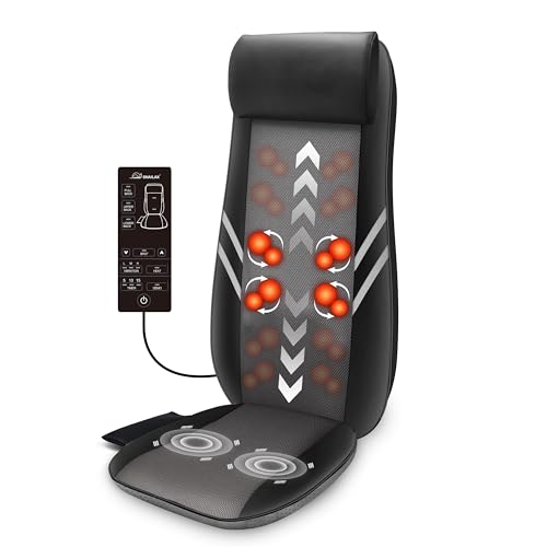 Shiatsu Massage Cushion with Heat Kneading Back Massager R4811