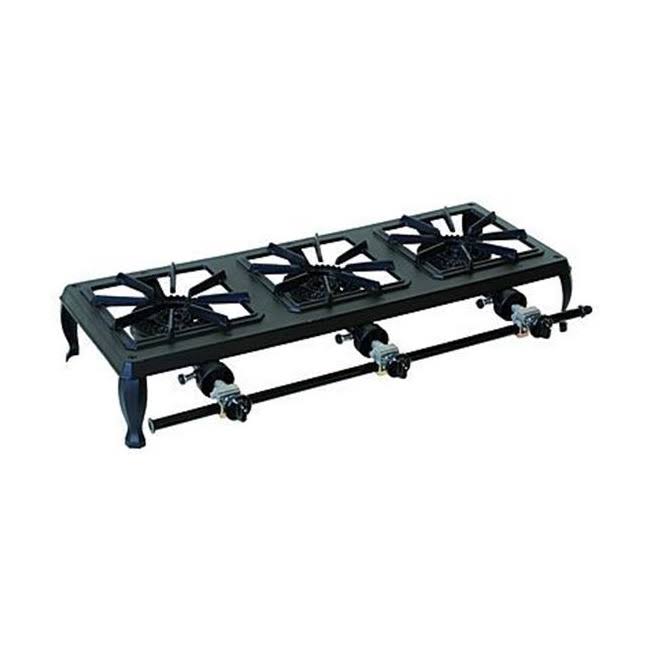 Cast Iron Triple Burner Propane Stove V703