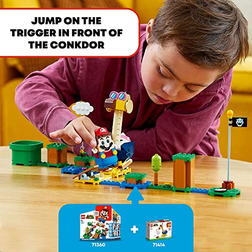 LEGO Super Mario Conkdor's Noggin Bopper Expansion Set 71414, Buildable Toy J370