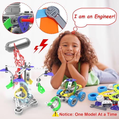 10 in 1 STEM Building Toys for Kids Ages 4-8 U457524