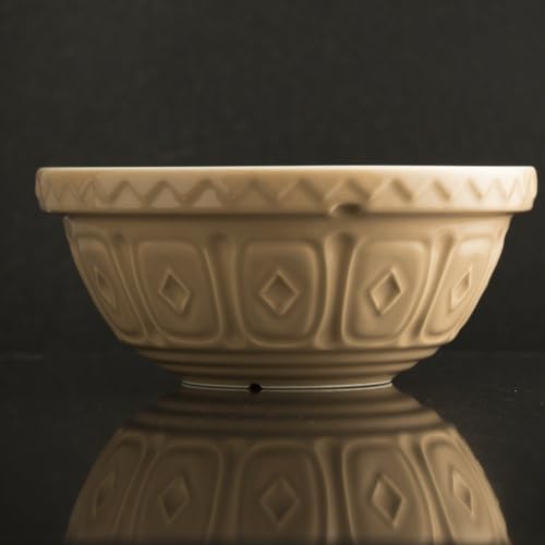 Beige 29 cm Earthenware Mixing Bowl F2941