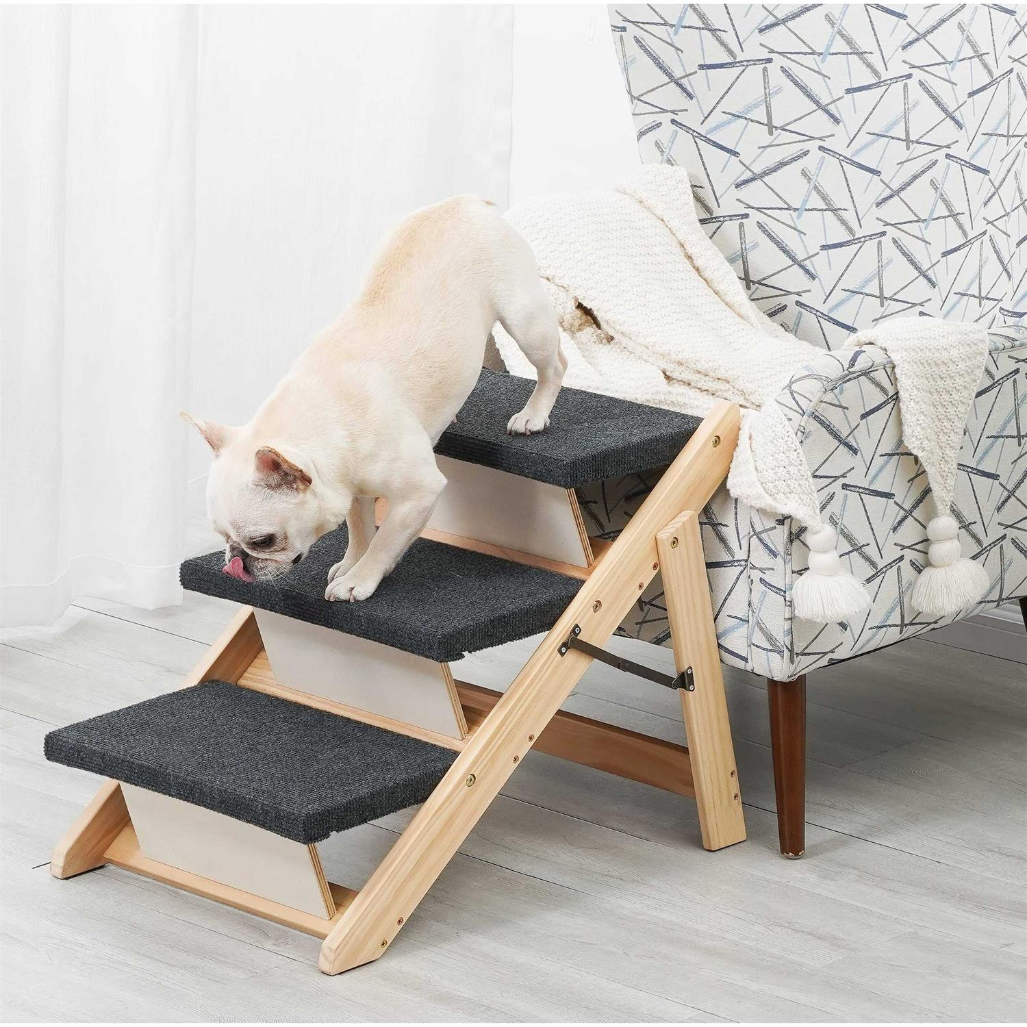 Wooden Pet Stairs F460
