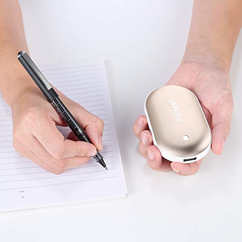 Rechargeable Hand Warmer 5200mAh Double-Sided Electric Hand Warmer Power Bank O5653