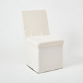 Collapsible Storage Ottoman Chair H7136
