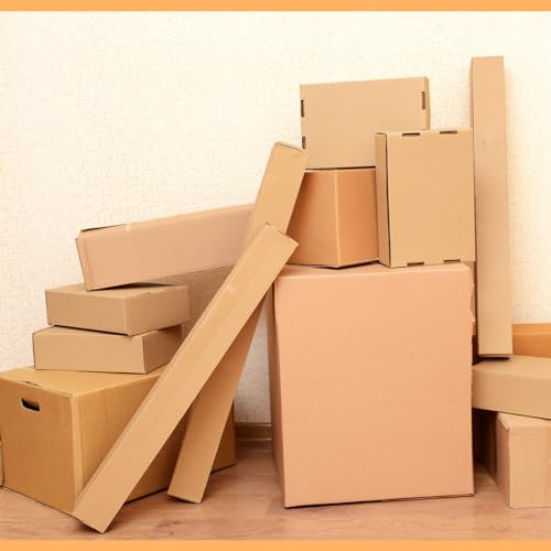 30 Pcs Tall Corrugated Boxes 4x4x40 Inches V5273