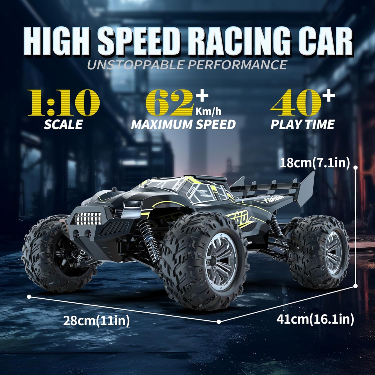 1:10 Brushless RC Truck B9809