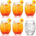 16 Oz Clear Tiki Glasses Cups K792801