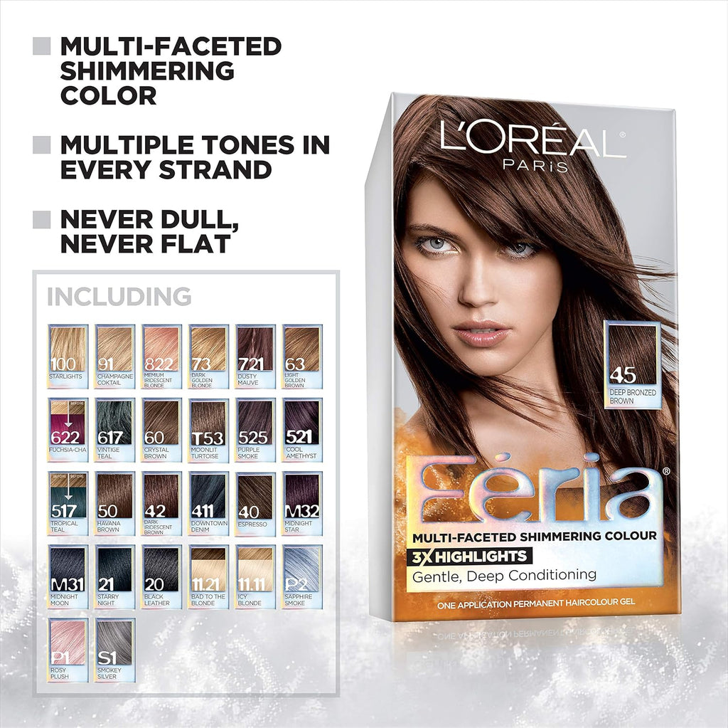 Pack of 2 Permanent Hair Color, French Roast K3194
