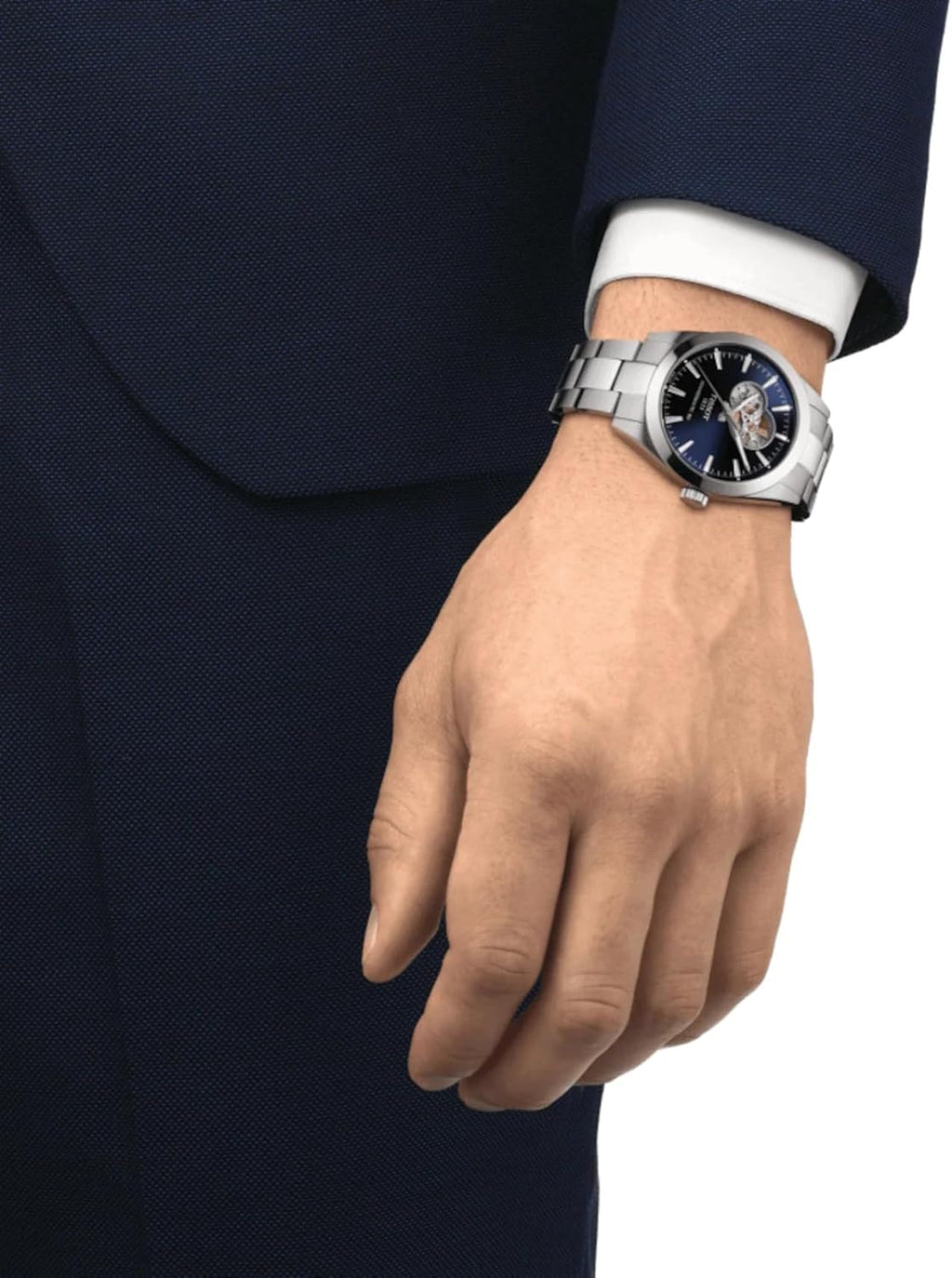 Grey Stainless Steel Automatic Watch A1536
