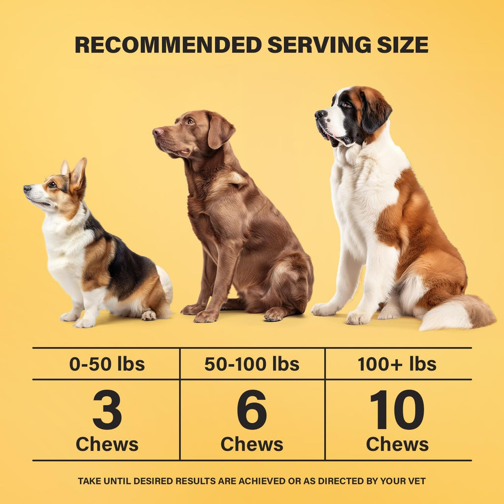 90 Soft Chews Chicken Flavor Dog Allergy Chews with Omega 3 Fish Oil U521805