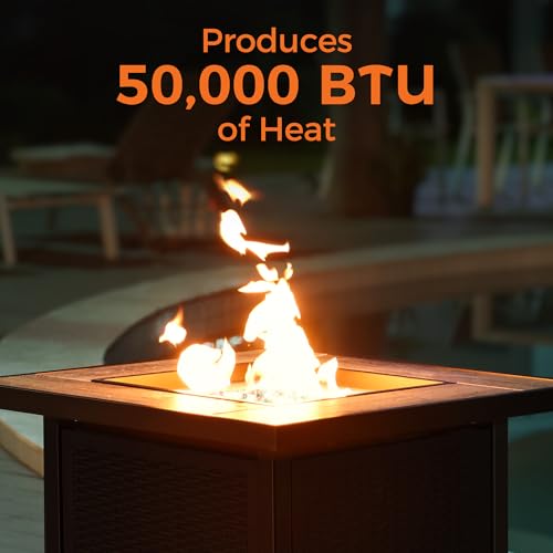50000 BTU Propane Fire Pit Table K83462