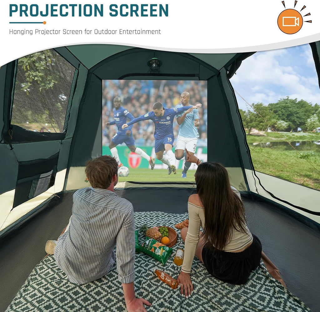 12'x10'x87in(H) SUV Tent with Screen Porch U6507