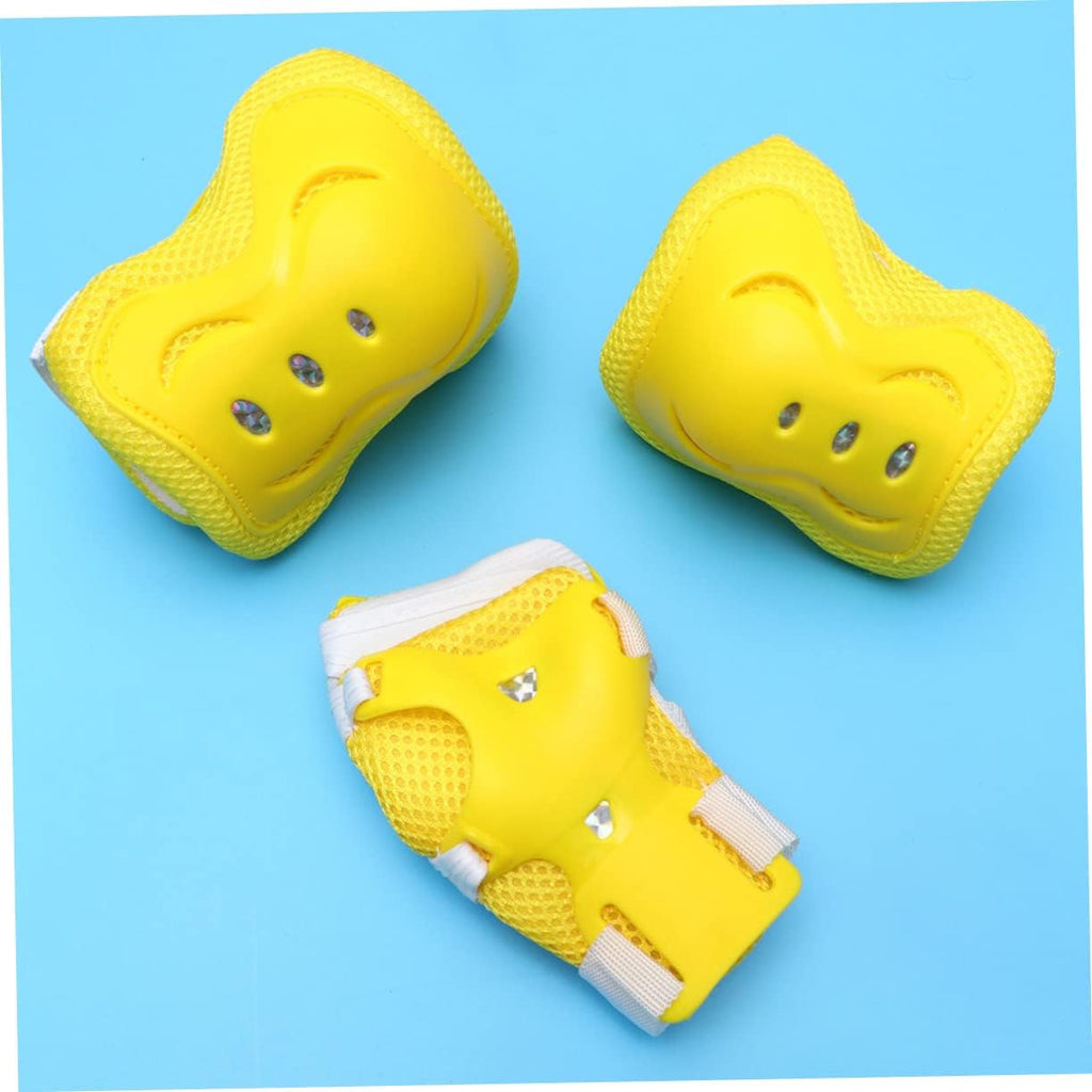 18 pcs Set Elbow Pads Knee Protector Wrist Guards Protective Gear Q984633