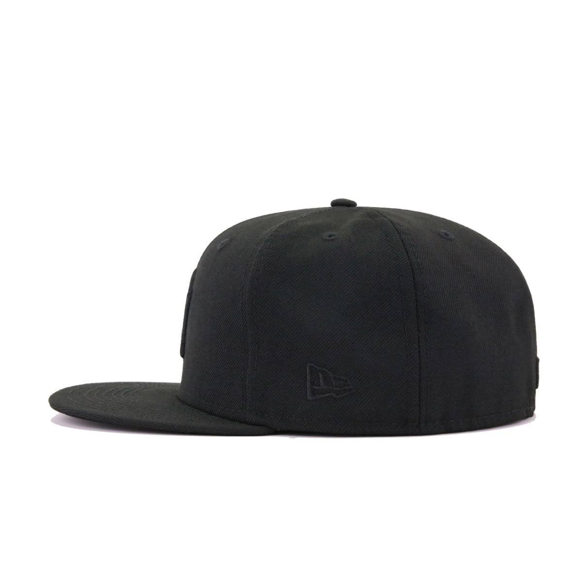Black Fitted Hat W793