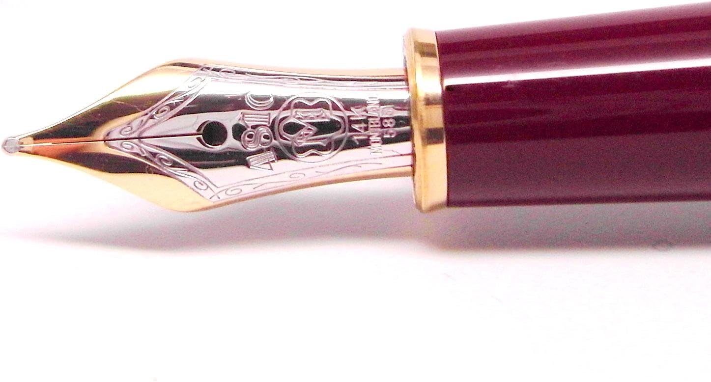 Bordeaux Resin Medium Point Fountain Pen K1821
