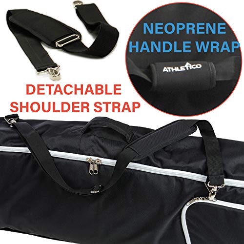 Padded Rolling Double Ski Bag G171