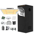 70x70x160cm LED Grow Light Full Spectrum Grow Tent Kit with Carbon Filter U3887