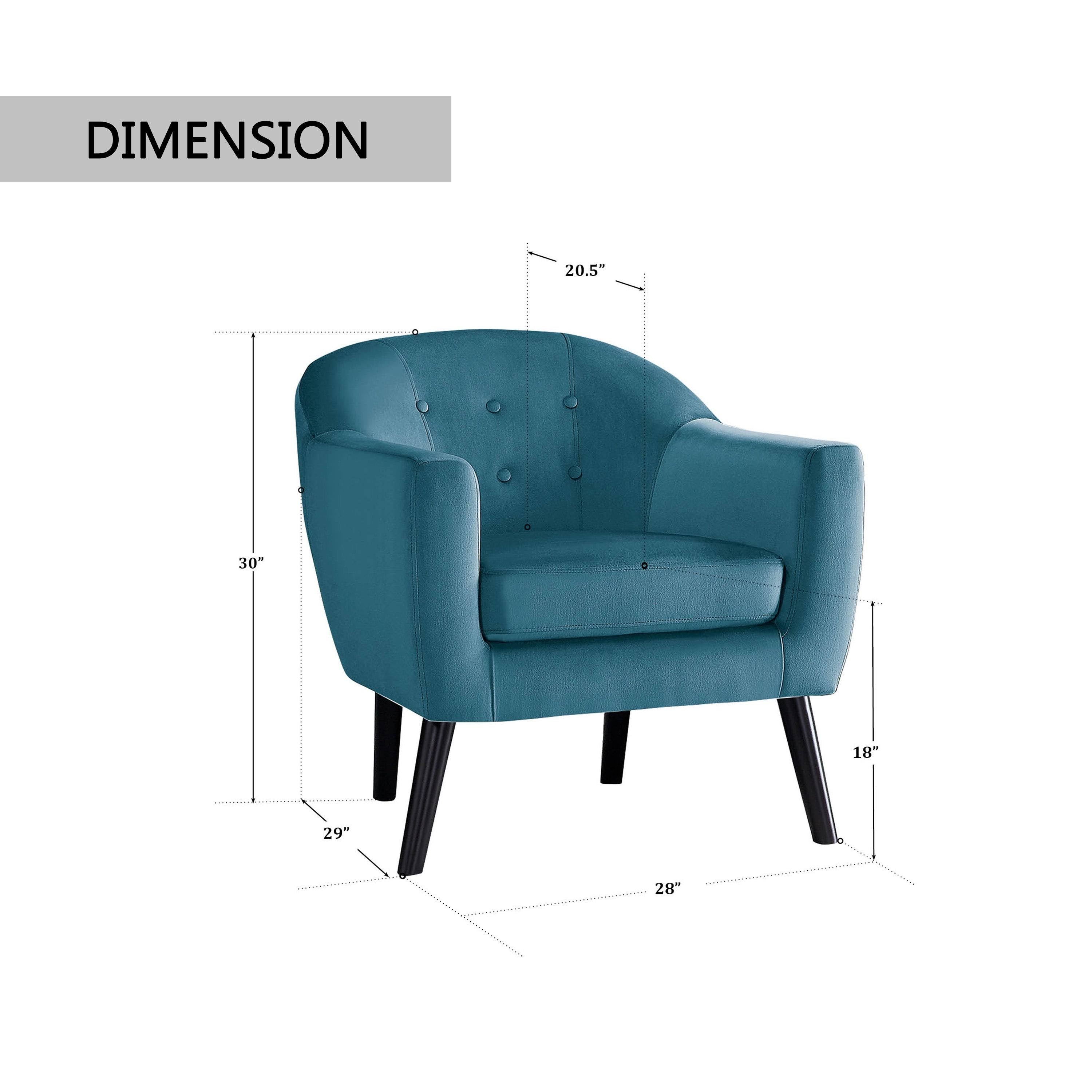 Grey Accent Chair Q125