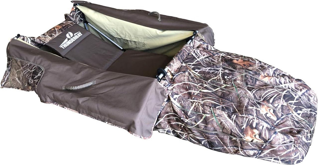Foldable Layout Blind, 600D Polyester, 82" Long 27" Wide 17.5" Tall, Aluminum Frame I617408