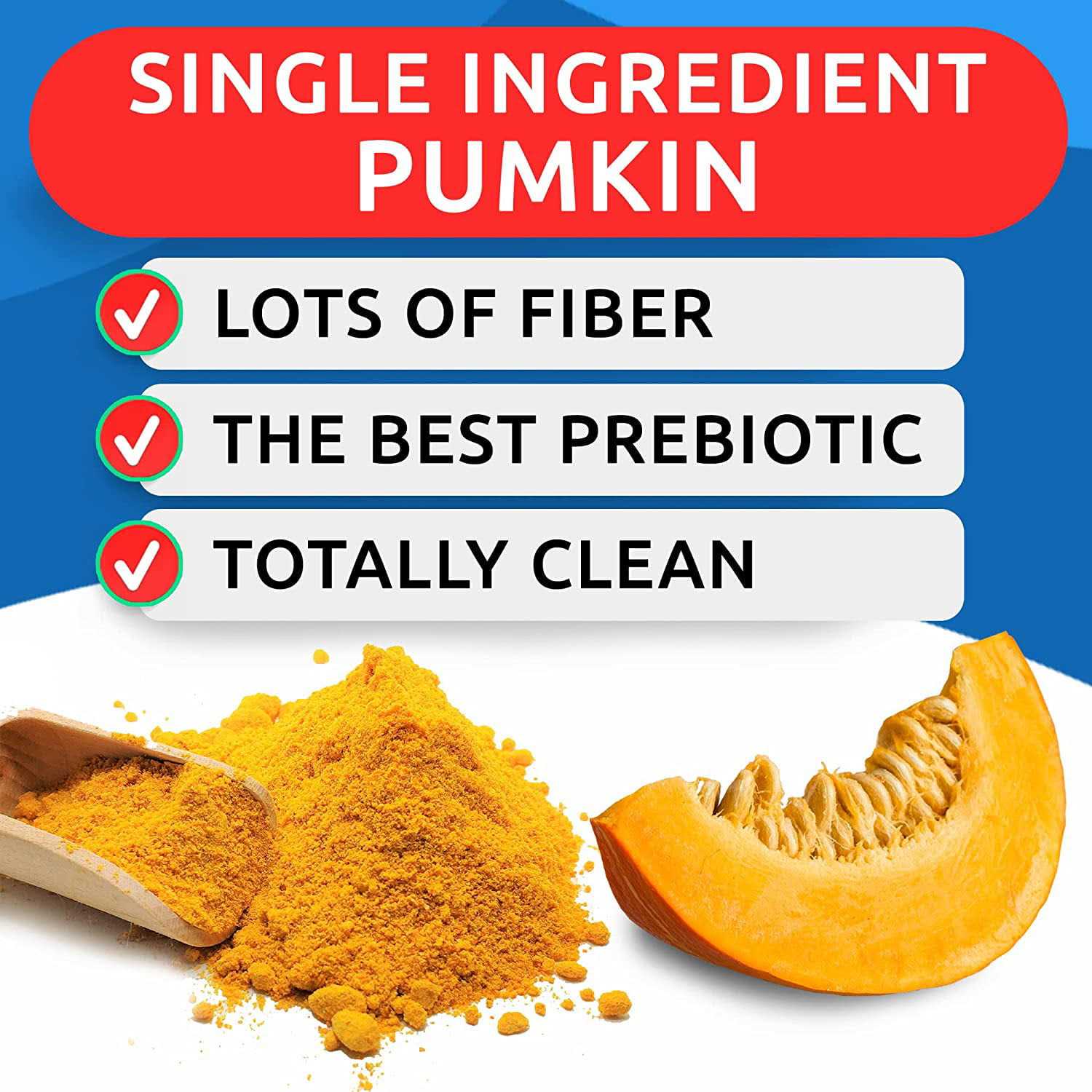 Pumpkin Powdered Fiber Supplement for Dogs 8.1oz S97316