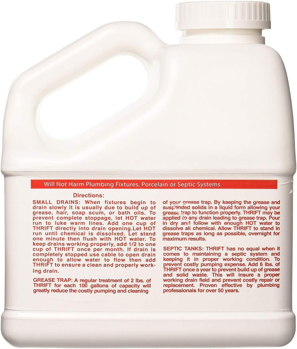 6 lb. White Granular Drain Cleaner M427